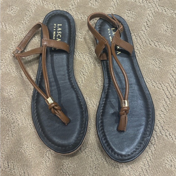 LASCANA Women's Tan Sandals - Picture 1 of 4